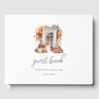 Autumn Wedding Personalized Guest Book