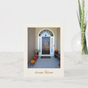 Autumn Welcome 24 Note Card