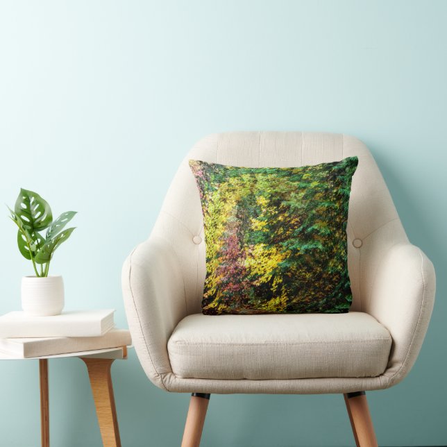 Autumn Whirlwind....... Throw Pillow (Chair)