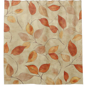 Autumn Whisper - Fall Leaves in Warm Earth Tones