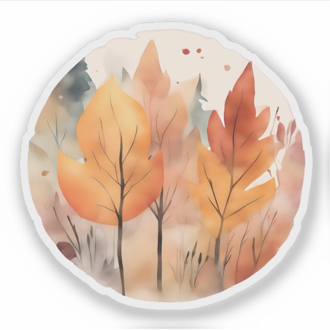 Autumn Whispers: A Symphony of Fall Colours (Front)