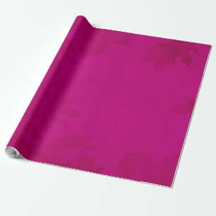 Autumn Whispers: Leaf-Adorned Wrapping Paper