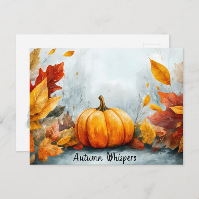 'Autumn Whispers' Postcard (Front/Back)