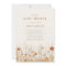 Autumn Wildflower Field Baby Shower