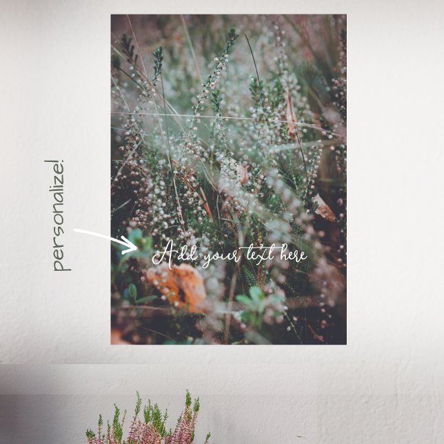 Autumn wildflowers poster (Creator Uploaded)
