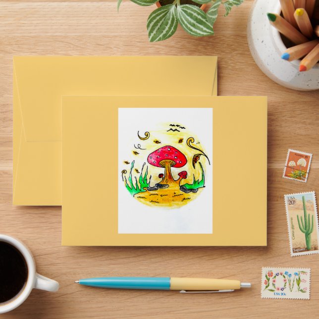 Autumn Wind (Autumn Treehouse Collection) Envelope (Desk)