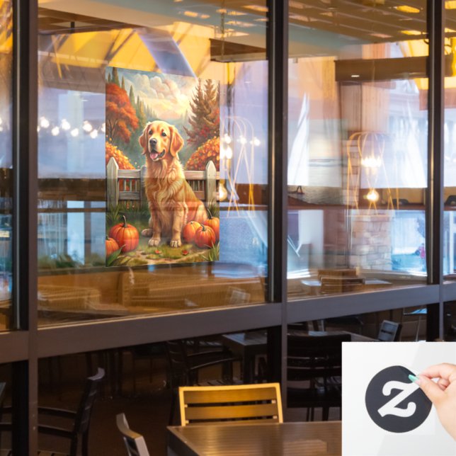 Autumn Window Cling (Restaurant Window)