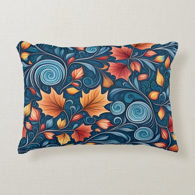 Autumn Winds  Accent Pillow (Front)