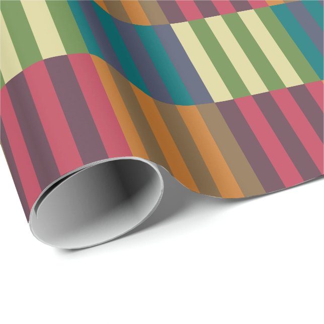 Autumn Winter Pantone Palette Wrapping Paper (Roll Corner)