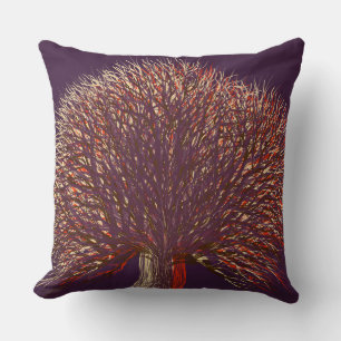 Autumn Winter Tree #4 Throw Pillow