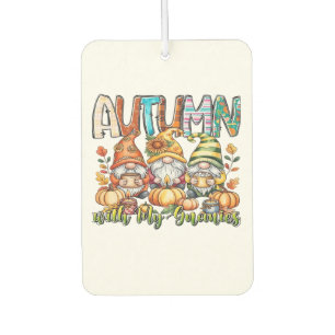 Autumn With My Gnomes Classic T-Shirt.png Air Freshener