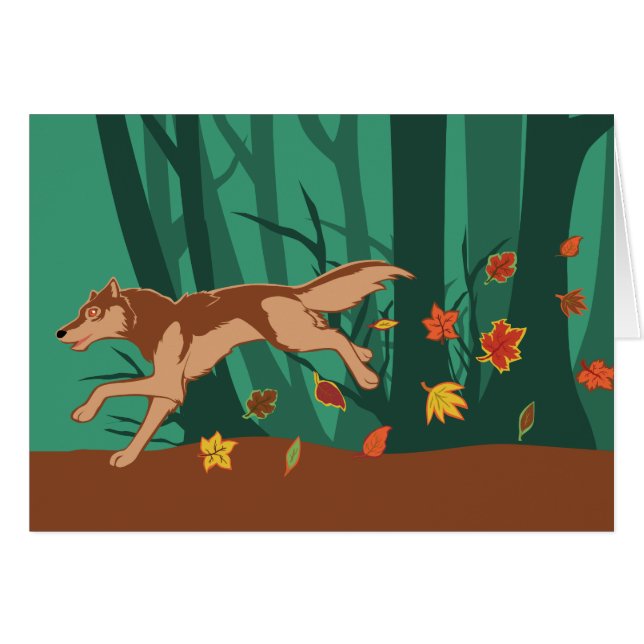 Autumn Wolf (Front Horizontal)