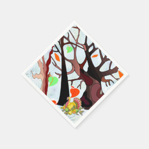 Autumn Wonderland - Napkin