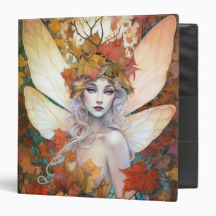 Autumn Woodland Fairy Fantasy Art Binder