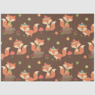 Autumn Woodland Series Design 1 Tissue Paper