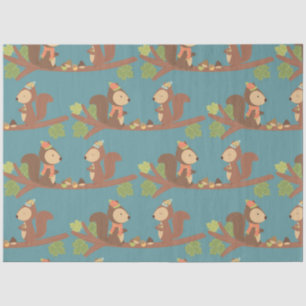 Autumn Woodland Series Design 4 Tissue Paper