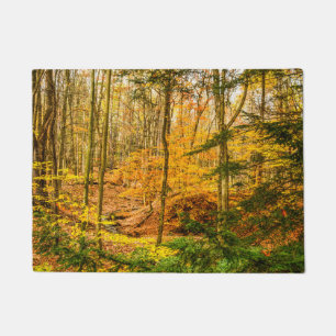 Autumn Woods Nature Doormat