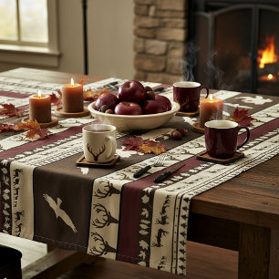 Autumn woods tablecloth