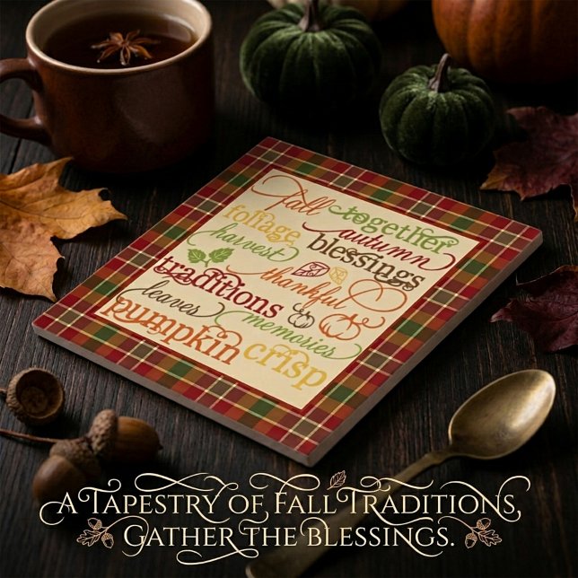 Autumn words  tile (Creator Uploaded)