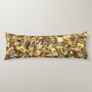 Autumn Yellow Leaves Collection Body Pillow