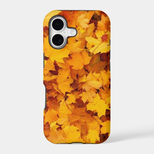 Autumn Yellow Maple Leaves (Back)