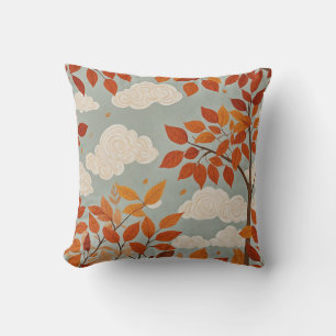 Autumnal Ascent Throw Pillow