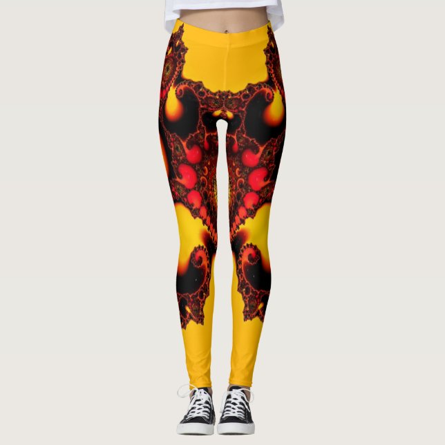 Autumnal Crest Leggings (Front)