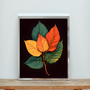 Autumnal Elegance Photo Print