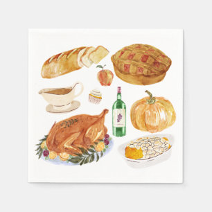 Autumnal Feast Napkin