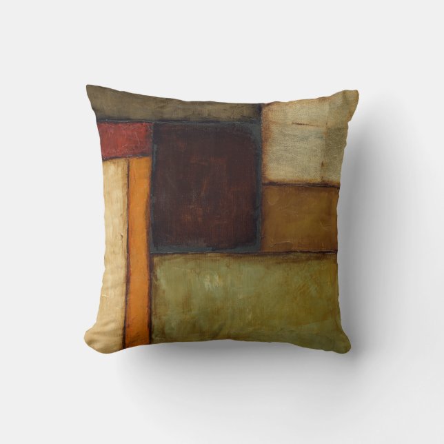 Autumnal Impressionist by Jennifer Goldberger Throw Pillow (Front)