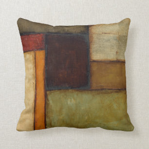 Autumnal Impressionist by Jennifer Goldberger Throw Pillow