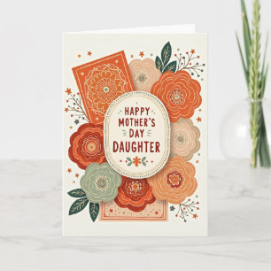 Autumnal Mothers Day Blooms Card