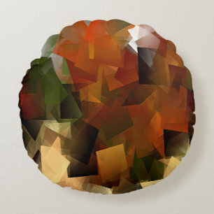 Autumnal Partyin'...... Round Pillow