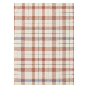 Autumnal Plaid Tablecloth