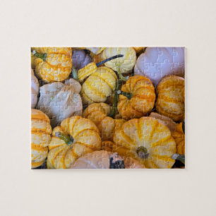 Autumnal pumpkins and gourds jigsaw puzzle