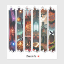 Autumnal Whimsigoth Enchanted Washi Tape Scrapbook