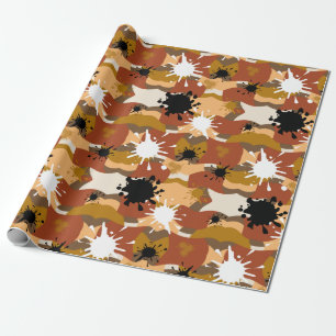Autumns Camo Wrapping Paper
