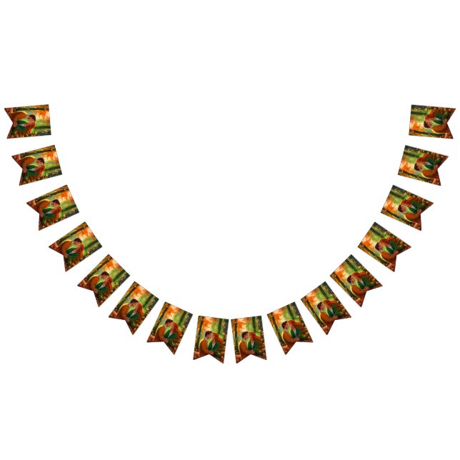 Autumn's Embrace Bunting Flags (All)