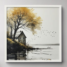 Autumn's Embrace: Landscape -