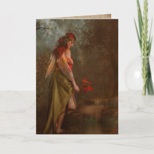 autumns fairy card