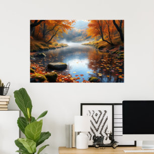 Autumn's Gentle Symphony Poster