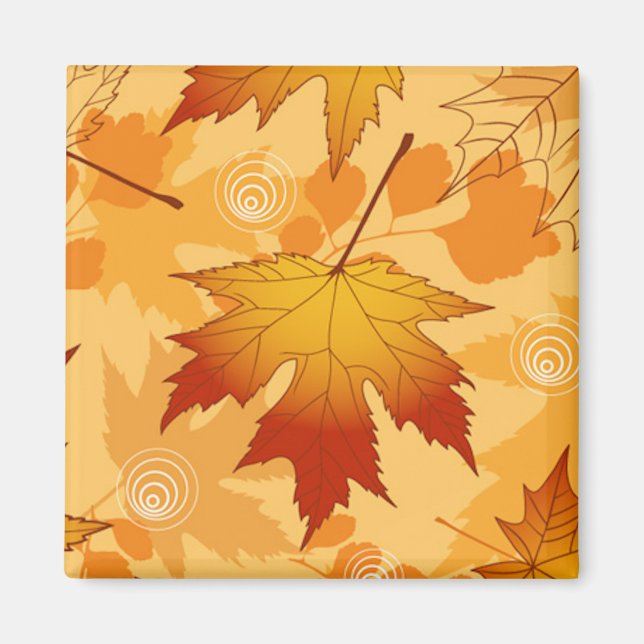 Autumn's Leaves Magnet (Front)