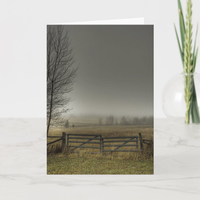 Autumns Pasture Card (Front)