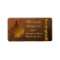 Autumn's Song Wedding Favour Stickers