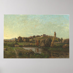Auvergne - Henri-Joseph Harpignies Fine Art Poster