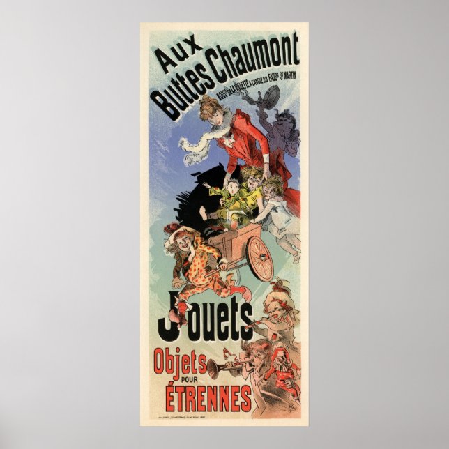 Aux Buttes Chaumont Poster (Front)