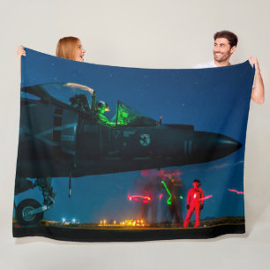 AV-8B HARRIER II FLEECE BLANKET