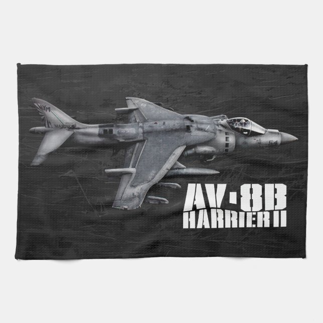 AV-8B Harrier II Kitchen Towel (Horizontal)