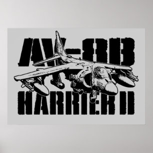 AV-8B Harrier II Print