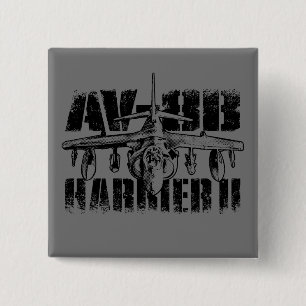 AV-8B Harrier II Square Button